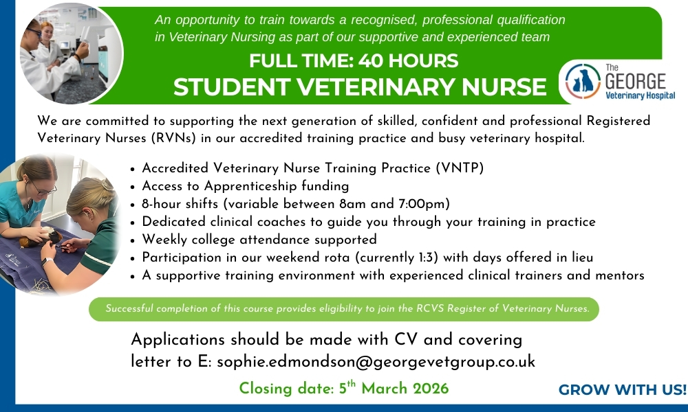 Student Veterinary Nurse